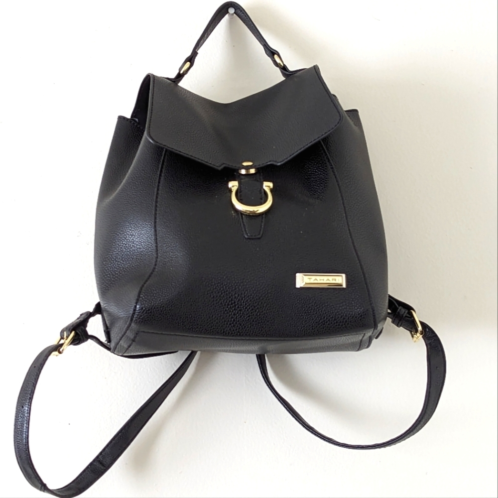 Tahari‎ Black Glamper Backpack